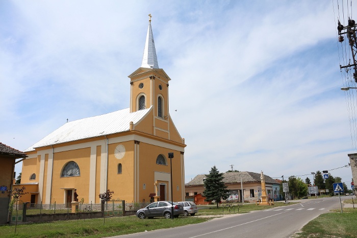 Gombos központja 2016 nyarán. Fotó: Cs. Tóth Gabriella