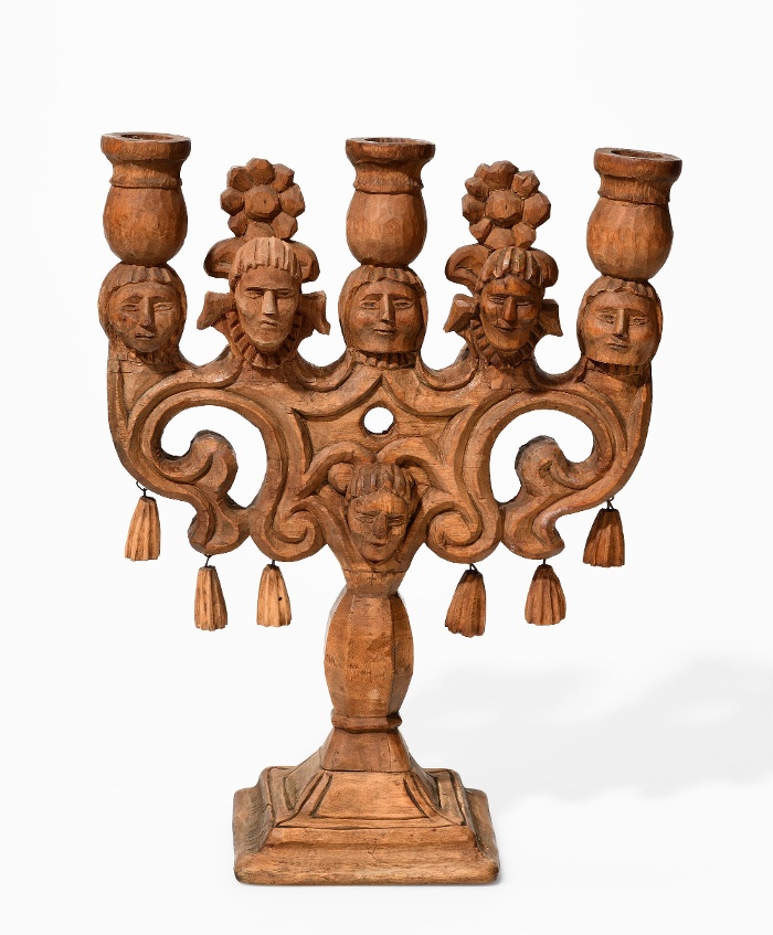 Gyertyatartó. 78211. Körösmező (Jaszinya, Ukrajna) 19. század