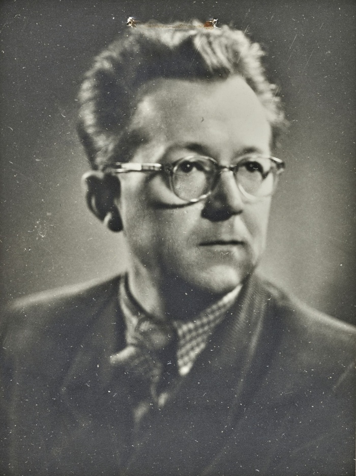 Manga János portréja. Ismeretlen fényképész felvétele. NM F 327456