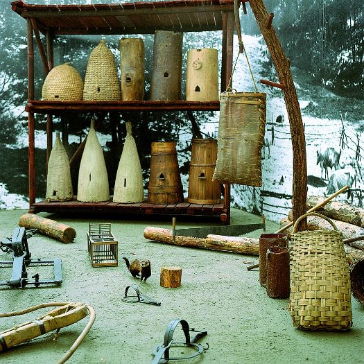 A part of the exhibition, Traditional Culture of the Hungarians.