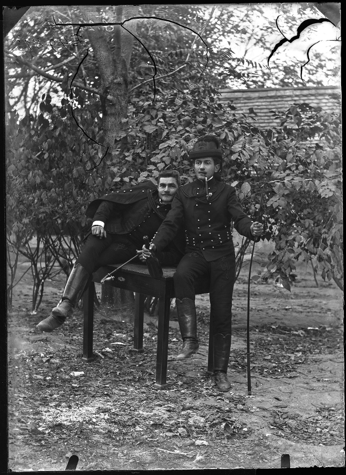 Uradalmi kocsisok; Cegléd környéke; 1910-es évek; Száger Mária / Mózer Aladár és Rudda Imre felvétele (?); (NM F 49815)